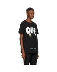 Off-White c/o Virgil Abloh Cotton Black 'not Real' Watches T-shirt for Men  - Lyst