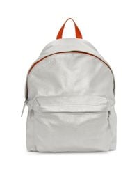 eastpak metallic silver
