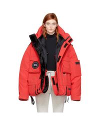 canada goose jackets red