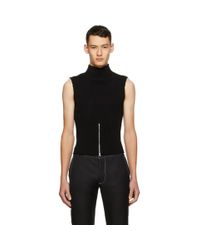 sleeveless turtleneck mens