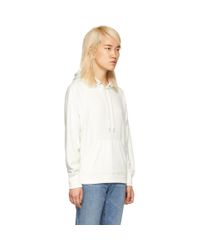 Pull a capuche blanc Inside Out Rag & Bone en coloris White