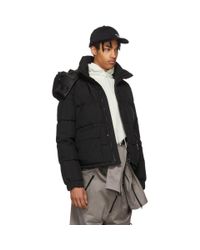 off white black puffer jacket