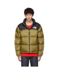 Blouson en duvet noir et kaki 1996 Retro Nuptse Synthétique The North Face  pour homme - Lyst