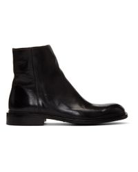 paul smith zip boots