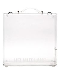 helmut lang clear tote