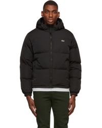 mens lacoste bubble jacket