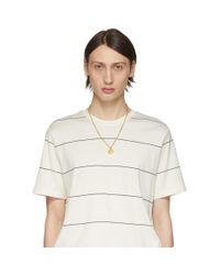メンズ A P C ゴールド Casey ネックレス メタリック Lyst