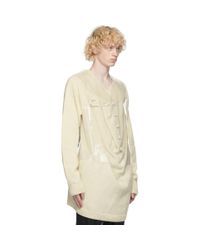 Veste En Pvc Transparente Raf Simons Pour Homme En Coloris Neutre Lyst