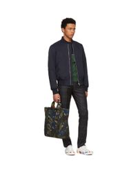 paul smith nylon bomber jacket