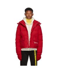 off white jacket puffer