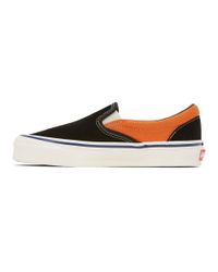 orange vans men
