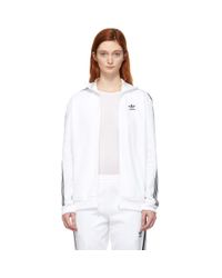 white beckenbauer track jacket