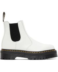 dr martens blanche plateforme