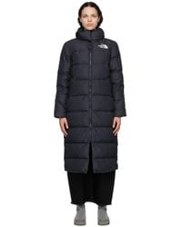 the north face long padded coat