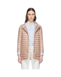 Blouson en duvet rose Rossella Herno en coloris Pink