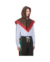 gucci poncho hat