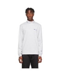 champion turtleneck sweatshirt