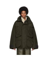 メンズ A A Spectrum光谱 ブラウン ダウン レイヤー ロング パーカー ブラウン Lyst