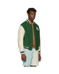 golf lacoste varsity jacket