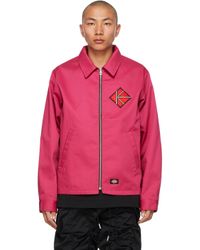 bright pink jacket blazer