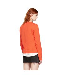 Pull molletonne orange Tiger edition limitee KENZO