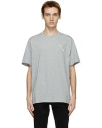 Saturdays Nyc コットン グレー Gotham Slash Chest T シャツ カラー グレー メンズ Lyst