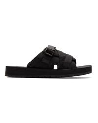 prada black tech sandals