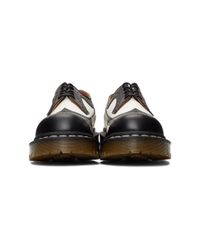Dr. Martens Leather Black And White 3989 Bex Brogues - Lyst