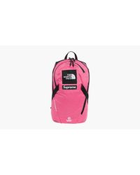 supreme backpack pink
