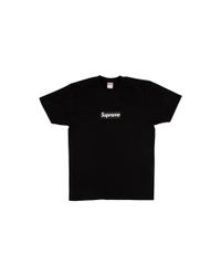 supreme shirt black logo