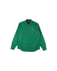 supreme washed twill shirt