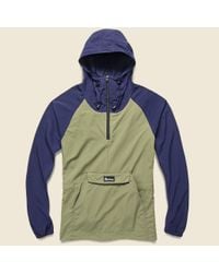 Penfield Blue Pacjac Colorblock Jacket - Navy Olive for men
