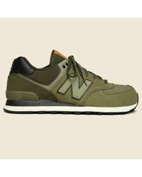 new balance olive green mens