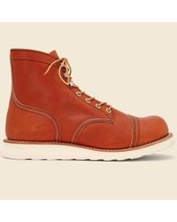 red wing iron ranger traction tred