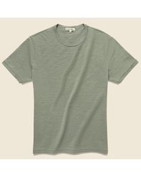Alex Mill Green Standard Crew Tee - New Olive for men