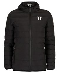 11 degrees bubble jacket black