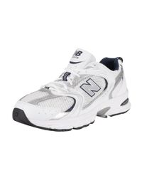 New Balance Suede 530 Trainers in White/Natural Indigo (White) for Men | Lyst
