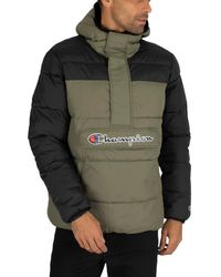 champion lightweight puffer jacket