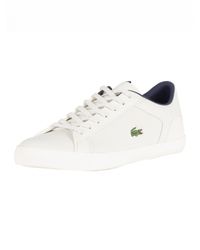White Lerond 418 1 Cam Leather Trainers 
