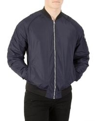 superdry blue bomber jacket