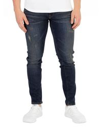 3301 deconstructed skinny jeans dark aged
