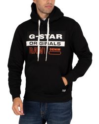 g star raw hoodies
