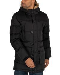 4bidden parka black