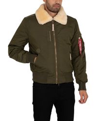 alpha industries denim jacket