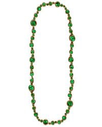 Devon Leigh - Copper Infused Compressed Green Turquoise Necklace - Lyst