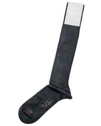 Vk Nagrani - Gray Grey Over The Calf Sock - Lyst