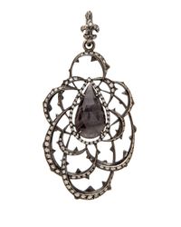 Loree Rodkin - Multicolor Lotus Flower Pendant - Lyst
