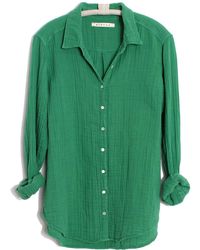 Xirena Green Juniper Scout Shirt