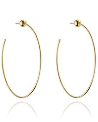 Vita Fede - Metallic Sfera Hoop Earrings - Lyst
