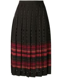 Marco De Vincenzo - Multicolor Pleated Skirt - Lyst